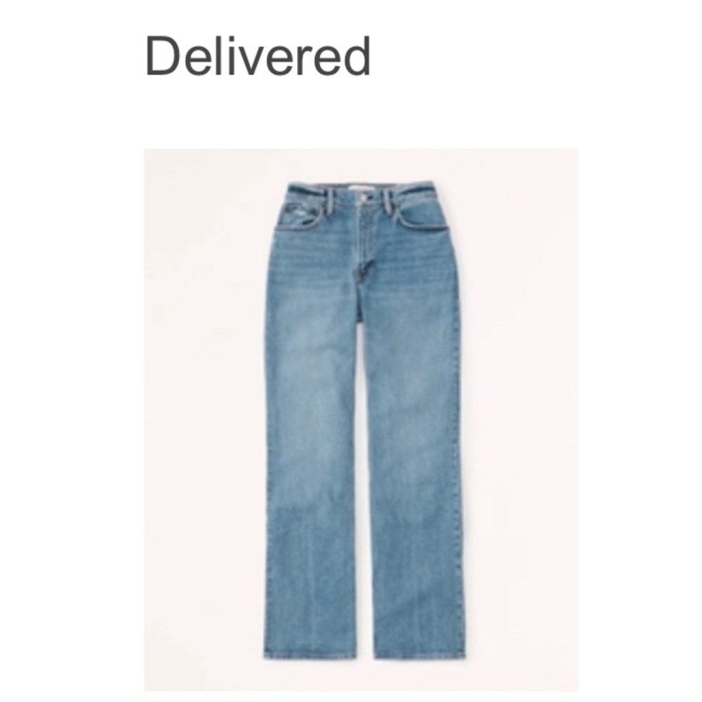 Abercrombie curve love jeans 90s relaxed size 31 long tried not worn